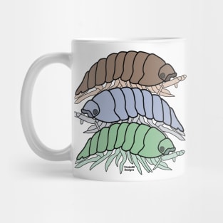 3 Pill Bugs Mug